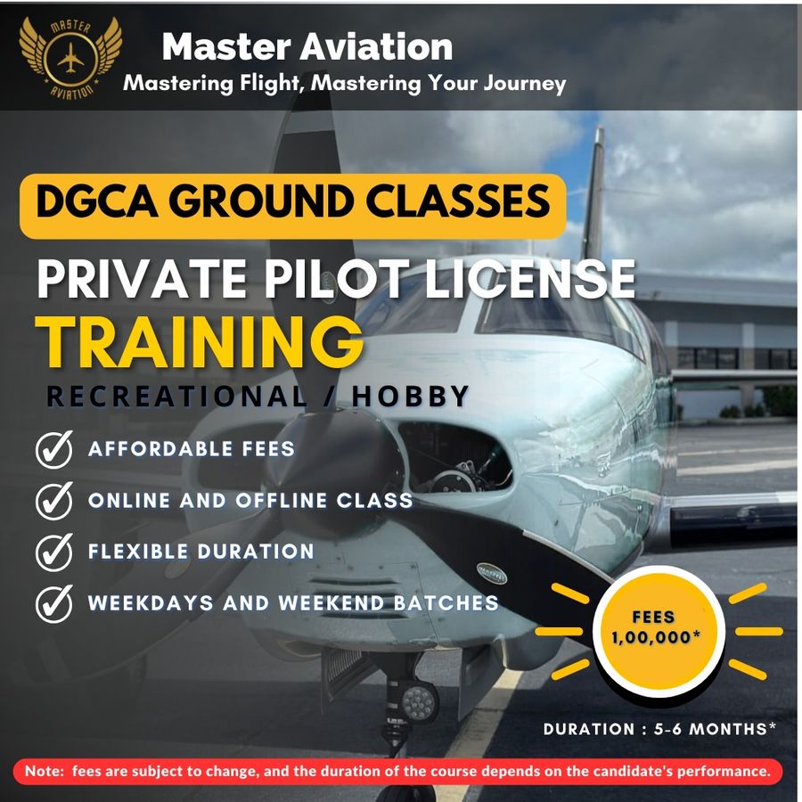 Ground Classes For Private Pilot License at Master Aviation, Bengaluru/Bangalore